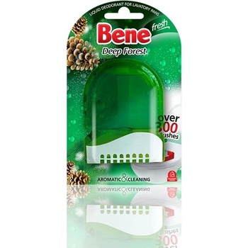 Bene Ароматизатор за тоалетна Deep Forest, течен, 50 ml, тъмнозелен