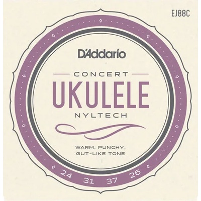 D'Addario EJ88C Струни за концерт укулеле (EJ88C)