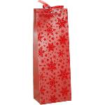 EUROCOM Под. торбичка XMAS Bottle Deluxe, 13x9x36 cm (32294-А)