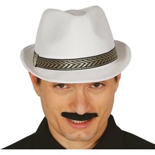 KLOBOUK Gangster bílý