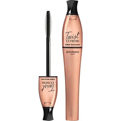 Bourjois Спирала за мигли Twist Extreme Fiber, 01 Black, 8 ml