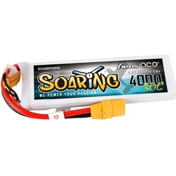 Gens Ace Soaring 4000mAh 7,4V 30C 2S1P XT90 batéria