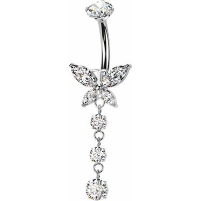 MARRE Piercing do pupíku motýlek TITAN TIT1595