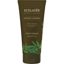 EcoLatier Organic relaxačný konopný krém na nohy 100 ml