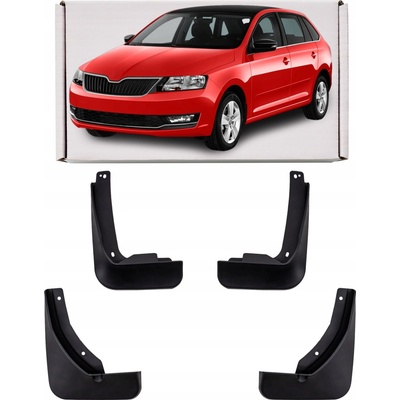 Lapače nečistot (zástěrky) pro Škoda Rapid Spaceback 2013-2019 | Zboží Auto