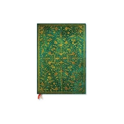 Emerald Flower Grande Vertical Hardcover 12 Month Weekly Planner, 160pg, 100gsm by Paperblanks Nature's Grace 2027