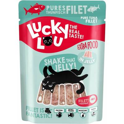 Lucky Lou Extra Food filet z tuňáka v želé 12 x 70 g