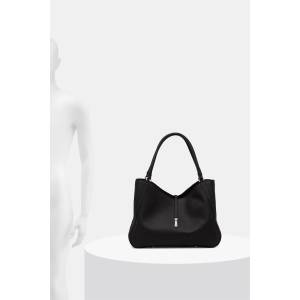 HUGO BOSS чанта дамска от кожа reah medium tote (50567609)