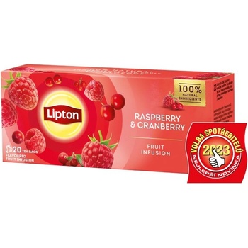Lipton Raspberry with Cranberry 20 sáčkov