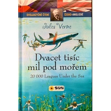 Dvacet tisíc mil pod mořem Dvojjazyčné čtení česko-anglické