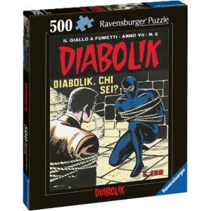 Ravensburger Пъзел Ravensburger от 500 части - Diabolik: Кой си? (12001510)