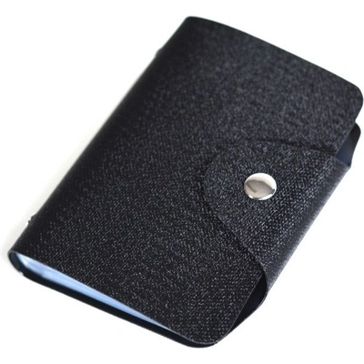 Bright vizitkář třpytivý lesk černý