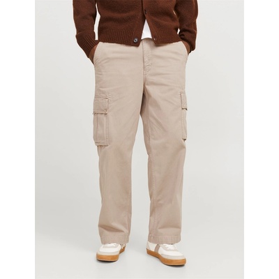 JACK & JONES Панталони Jack and Jones Men's Atlas Cargo Trousers - Plaza Taupe