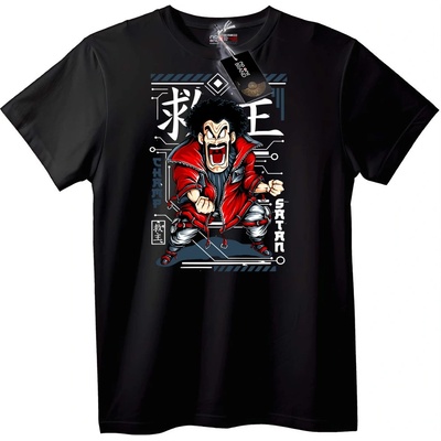 NOONEBRAND Тениска Сартан шампион - 2XL, Black