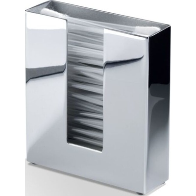 Decor Walther Corner Dóza na vatové tyčinky chromová