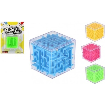 Hlavolam kocka plast 5x5cm