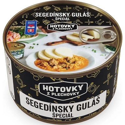 Hotovky z plechovky Segedínský guláš speciál 0,8 kg