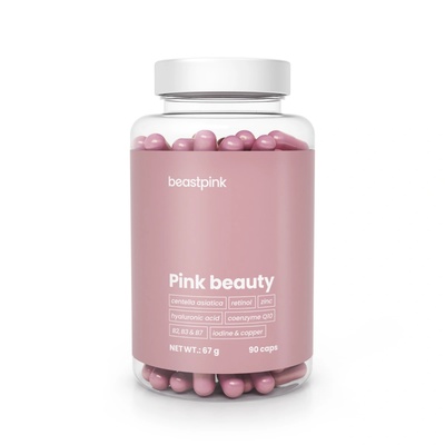 GymBeam BeastPink Pink Beauty 90 капс