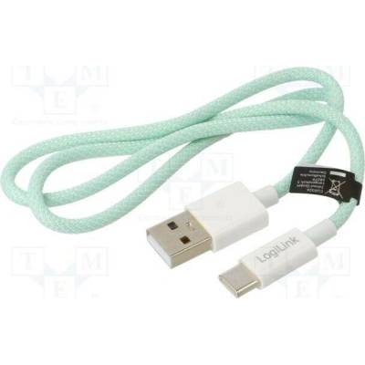Logilink CU0326 USB 2.0 USB A vidlice USB C vidlice 500mm zelený