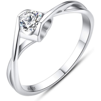 Silenti Jewelry Сребърен пръстен "Лирика" - 7 - 54.5мм (17.2мм диам. )