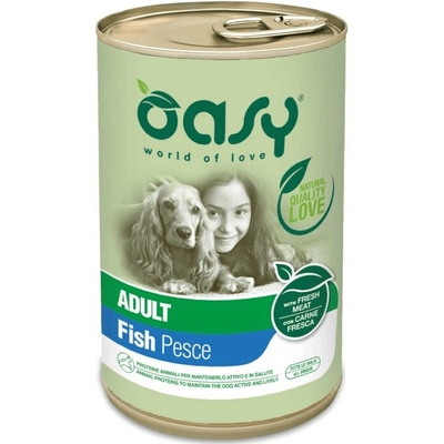 Oasy Pate Adult Fish All Breeds 400 g