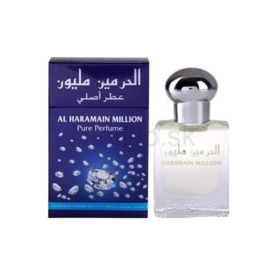 Al Haramain Million parfumovaný olej dámsky 15 ml