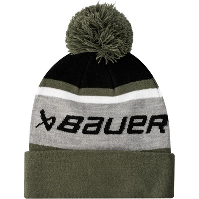 Bauer Kulich Bauer Intarsia Knit Pom YTH Barva GRN 584500 zelená