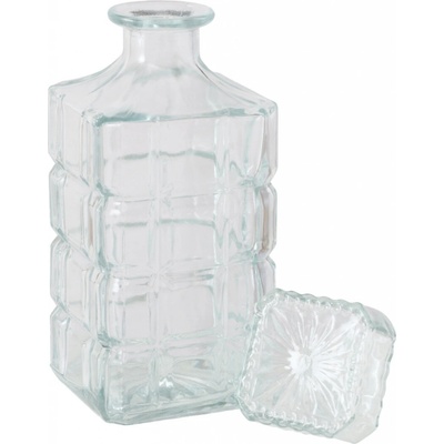 Boltze Dekorativní karafa WHISKEY, 900 ml transparentní