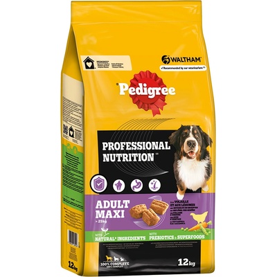 Pedigree Professional Nutrition Adult Maxi >25 kg s hydinou a zeleninou 2 x 12 kg