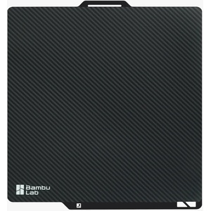 Bambu Lab 3D Effect Plate Carbon Fiber - A1, P1, X1, P2, X2 (FAP017-N)