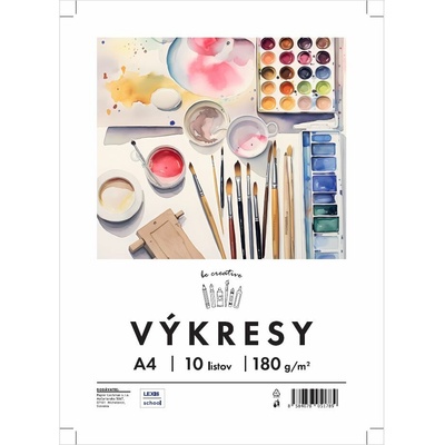KRPA-KUBIK Výkresy 180 g A4 10 ks