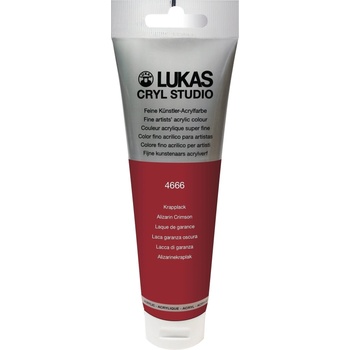 LUKAS Cryl Studio Plastic Tube АКРИЛНА боя Alizarin Crimson 125 ml 1 бр (746660012)