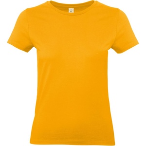 B&C Collection B&c 190 / Дамска тениска от плътен памук - кайсиево m (01004t22002)