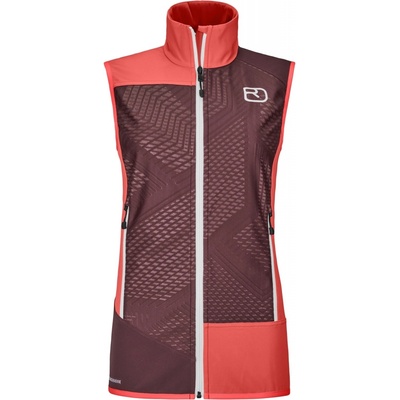 Ortovox vesta Col Becchei Vest W coral