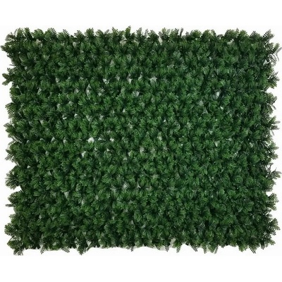 Umělý živý plot KAPRADÍ EXT DELUXE na plastovém rastru, 100cm x 200cm
