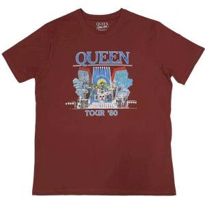 Queen Tour '80 Red XL Риза (QUTS29MR04)