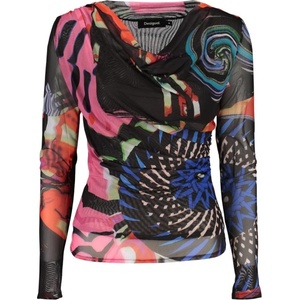 DESIGUAL Дамски пуловер desigual, Размер m, Цвят Черен (26wwtk11galaxia_ne9019)