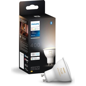 Philips White Ambiance GU10 LED Spot 1-Pack (400lm), dimmable LED lamp for the Hue lighting system with warm white light, smart light control via voice and app. - 8720169229976 - boombuy