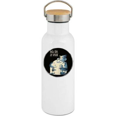 123TRIKO termoska Můj šéf, je vnuk 500 ml narozeniny
