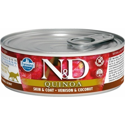 N&D Cat QUINOA Adult Venison & Coconut 80 g