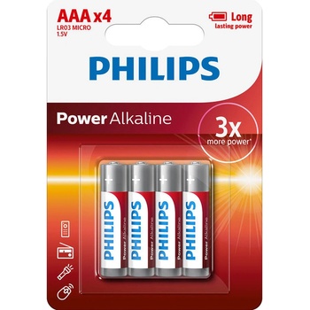 Philips БАТЕРИИ philips powerlife ААА lr03p4b/10 (lr03p4b/10)