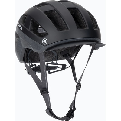 Endura Черна велосипедна каска Endura Urban Luminite
