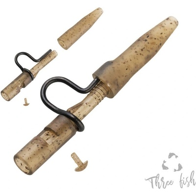 Zfish Závesky Heavy Duty Clip Pin & Tail Rubber 6 ks