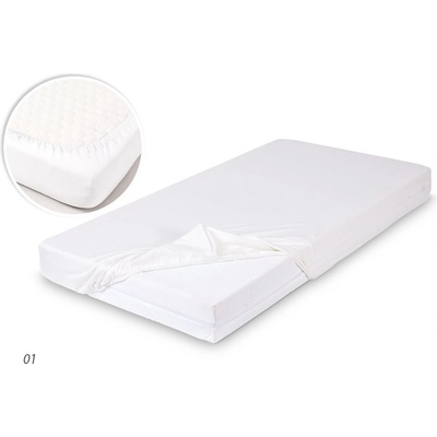 Baby Matex Prostěradlo nepromokavé Bamboo bílé 60x120
