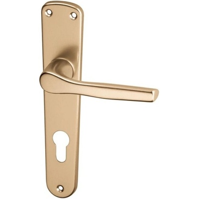 AC-T Servis MONET bronz - hranaté štítové kování 90 mm – PZ – – Hledejceny.cz