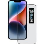 OBAL:ME Обхващащо и ръбовете стъклено защитно покритие за дисплея на iPhone 17e, iPhone 16e, iPhone 14, iPhone 13, iPhone 13 Pro - OBALME Tempered Glass Screen Protector 5D (черен-прозрачен) (Ob-1413-5D-Gl)