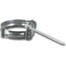 Gutta objímka FeZn stříbrná 100 mm