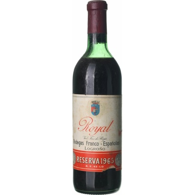Royal Rioja Reserva suché červené 1965 0,75 l (holá láhev)