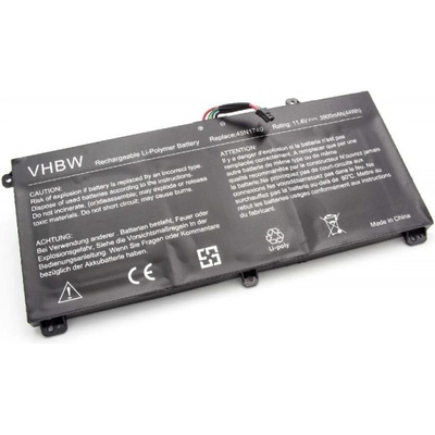 VHBW Батерия за Lenovo Thinkpad T550 / T560 / W550, 3900 mAh (800112719)