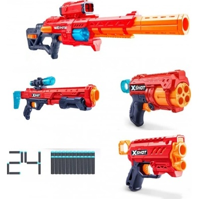 Sada zbraní X-Shot Excel Combo Pack